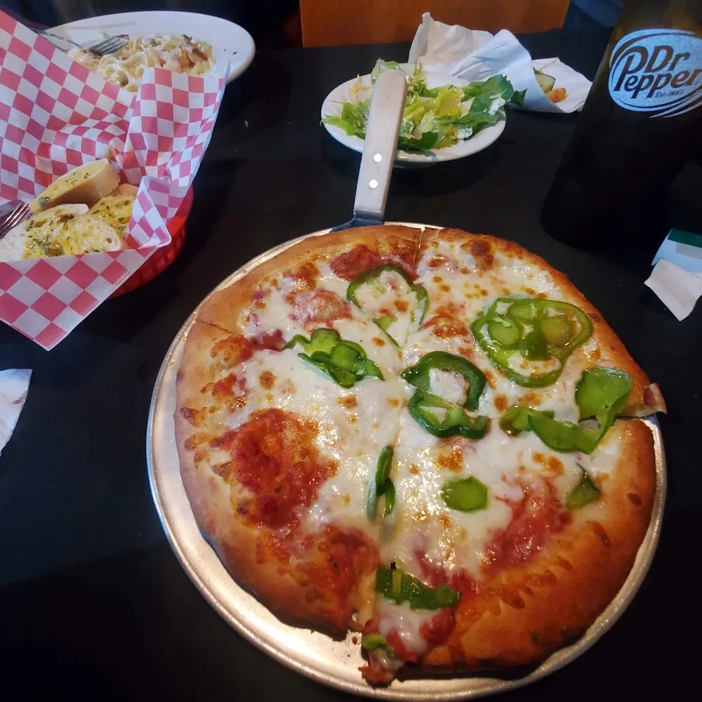 Green Pepper Pizza